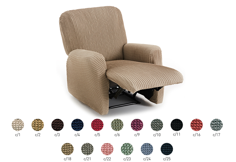 Copripoltrona Multielastico Con Orecchie Candi