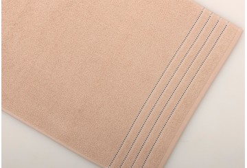 Toalla Baño 70x140 Rizo 500gr LASA Algodón Charm marfil