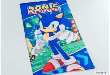 Toalla Playa Microfibra 70x140 Licencia Sonic The Hedgehog 047SN