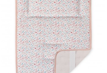 Colchoneta Universal Reversible Silla INTERBABY Petalos Flores