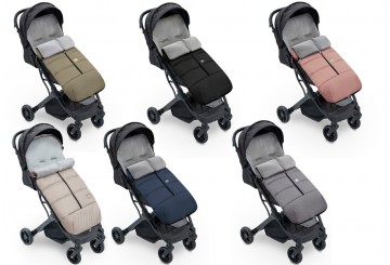 Saco Carro Bebé Universal INTERBABY 10024 Liso Colores