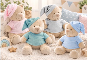 Peluche Personalizable Osito+Camiseta Bordar GAMBERRITOS 10729