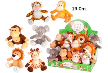 Peluche Pequeño 19cm para Cesta Animales Selva AB11076