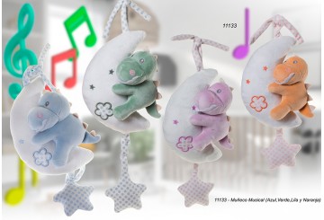 Peluche Musical GAMBERRITOS Dinos 11133