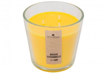 Vaso de Vela Cera XXL ATMOSPHERA 500g Citronela 123000CIJ