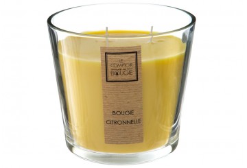 Vaso de Vela Cera XXL ATMOSPHERA 500g Citronela 123000CIJ
