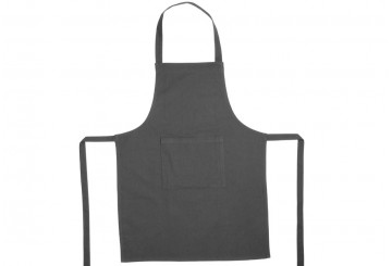 Delantal Cocina 60x80 Algodón ATMOSPHERA Liso grisoscuro 131518L