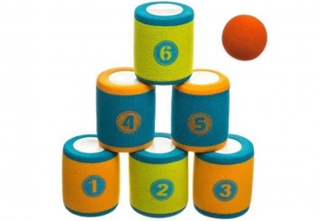 Juego Lanzamiento ATMOSPHERA Latas Espuma 131959