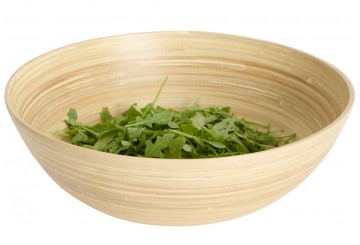 Ensaladera Diámetro 30cm Bambú 5FIVE Natural 154103G