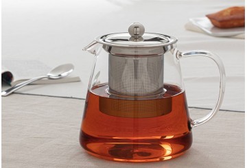 Tetera de Cristal + Filtro 80cl SG para Infusión 160519
