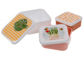 Set 3 Fiambreras Infantiles AMADEUS Gabrielle 162236