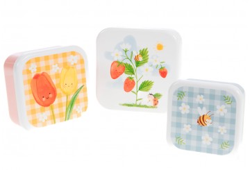 Set 3 Fiambreras Infantiles AMADEUS Coccinelle 164349