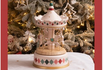 Gran Carrusel Giratorio Musical Tio Vivo AMADEUS Renos Papa Noel