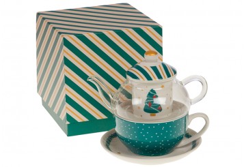 Set Mix Juego 2x1 Té Individual AMADEUS Navidad Rudol 168791