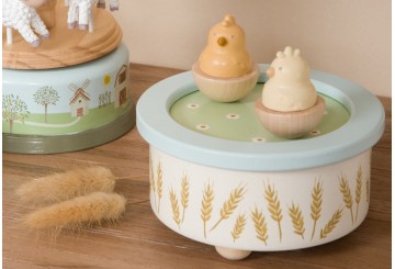 Caja Música Infantil de Madera AMADEUS Pequeños Poliitos 169510