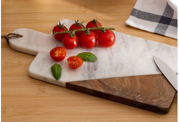 Tabla de Presentación 30x15 ATMOSPHERA Mármol blanco 173702A