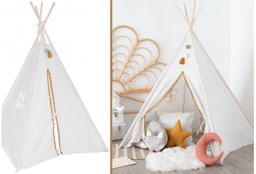Tienda Tipi Infantil ATMOSPHERA Pompones Wapi