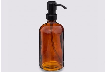 Dispensador Jabón Baño 450ml ATMOSPHERA Cristal Tintado 174712
