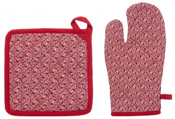 Set Guante + Agarradera Algodón Cocina ATMOSPHERA Olia 185261G