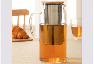 Jarra Tetera Cristal Transparente 1,31L SG Mia 196484