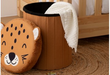 Puf Infantil Plegable ATMOSPHERA Leopardo 203890B