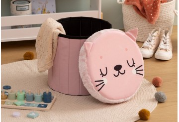 Puf Infantil Plegable ATMOSPHERA Gato 203890C