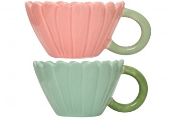 Taza Mug Cerámica 22cl ATMOSPHERA Fleur de Rose 212142