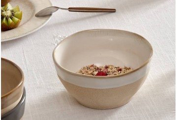 Cuenco Bol 720ml Loza ATMOSPHERA Kate blanco 212232A