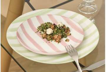 Juego 6 Platos de Postre ATMOSPHERA Charlie Rosa 212331B