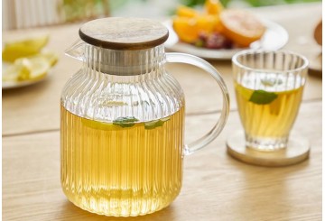 Jarra Tetera Vidrio Transparente 1,65L ATMOSPHERA Ivy 212655