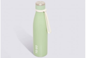 Botella Isotérmica 0,65L ATMOSPHERA Frio-Calor ToGo verde 213558