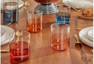 Set 4 Vasos Bajos 35cl ATMOSPHERA Homy Colours 213976