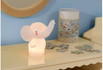 Lámpara de Noche Infantil ATMOSPHERA Elefante Softy 214423B