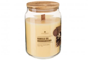 Vela Aromática 435g + Tarro Vidrio ATMOSPHERA Vainilla 214891E