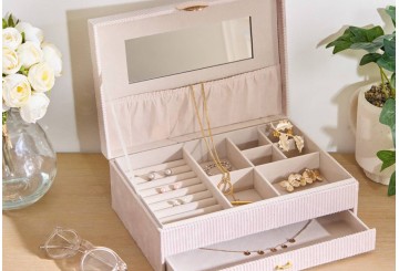 Caja Joyero ATMOSPHERA Enya beige 215200