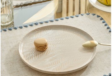 Plato de Postre 22,3cm Gres ATMOSPHERA Gina 217001A