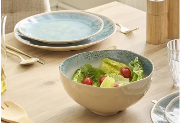 Cuenco Ensaladera Diam. 20cm ATMOSPHERA Pia azul 217036A