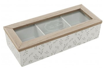 Caja Madera 3 Departamentos D'CASA Tea Time 21821171