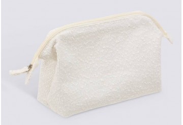 Neceser Ondulado 32x17cm ATMOSPHERA Bouclette blanco 220222