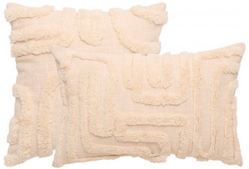 Cojín Lleno 40x40-38x58 Algodón ATMOSPHERA Hawki natural