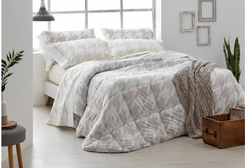 Edredón Duvet Nórdico BURRITO BLANCO Revers. P.Gallo 264 quarzo