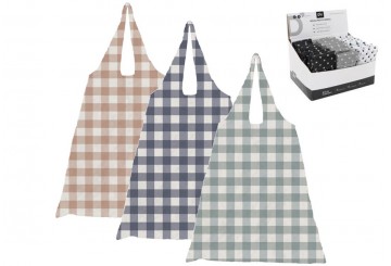 Bolsa de Compra Plegable D'CASA Vichy 2714371