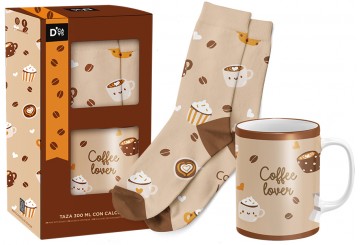 Set Regalo Taza+Calcetines 38-42 DCASA Café 27761249