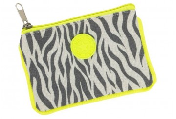 Monedero Algodón D'CASA Zebra Fluor 2827634