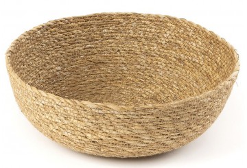 Cesta Redonda M 25x25 D'CASA Alga Trenzada 284557
