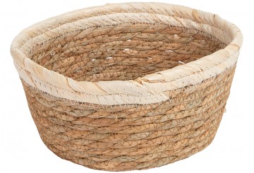 Cesta / Centro 24x24 D'CASA Bicolor Natural 2873114