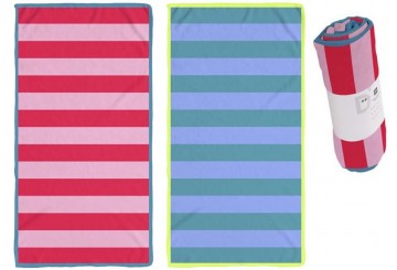 Toalla Playa 90x170 D'CASA Rayas Bicolor 3067295