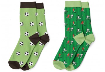 Par de Calcetines Infantil Talla 27-34 D'CASA Futbol 3067367