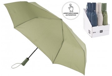 Paraguas Plegable Automático D'CASA Lisos Colors 308019