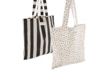 Bolsa Algodón D'CASA Antracita 309011